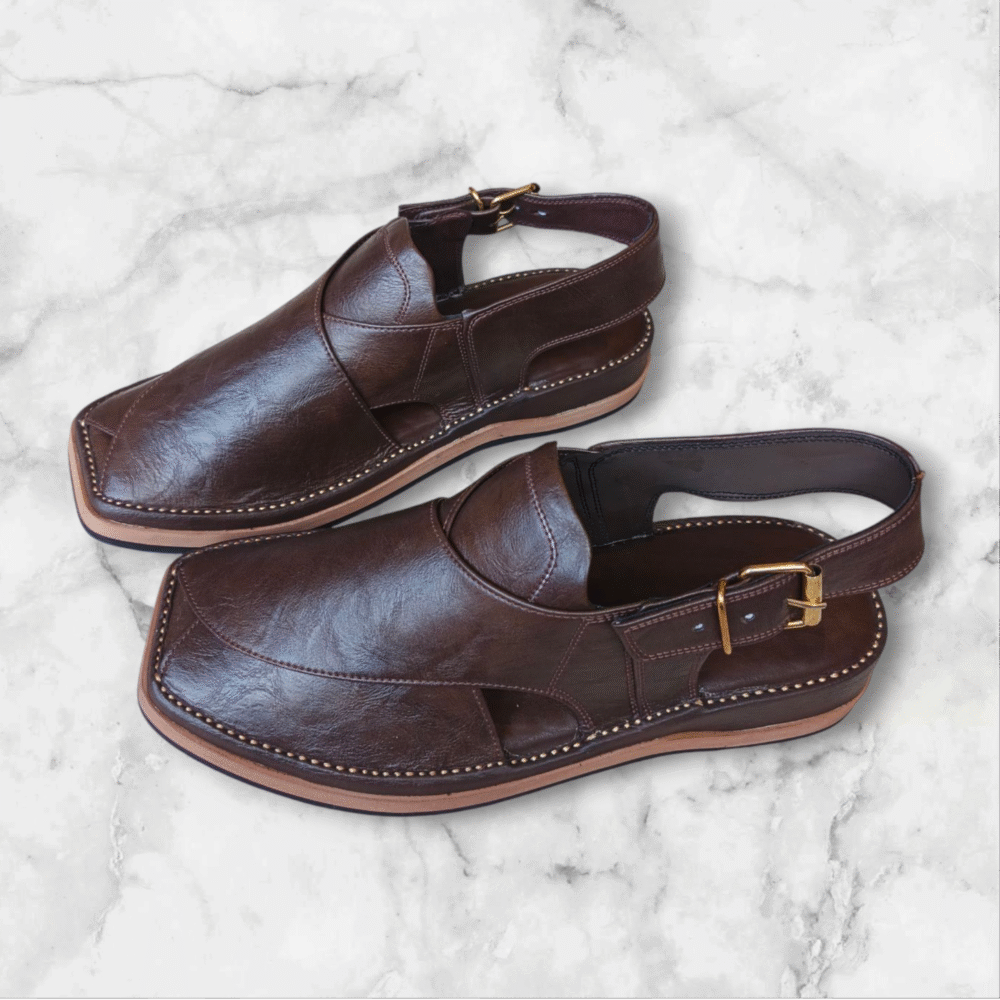 Brown Kaptaan Chappal 2025