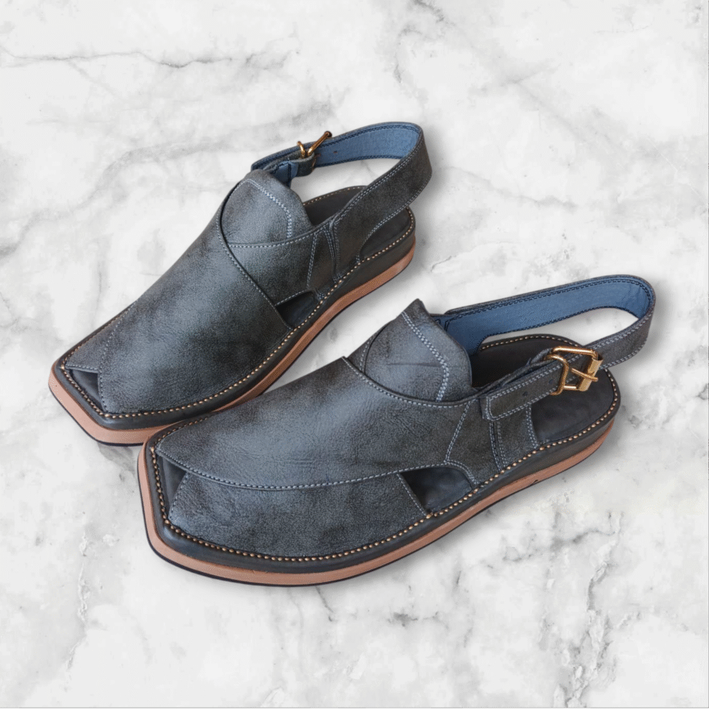 Blue Kaptaan Chappal 2025