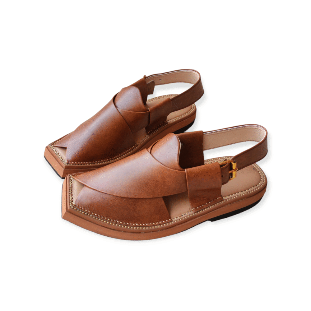 Handmade Dark Brown Kaptaan Chappal 2023