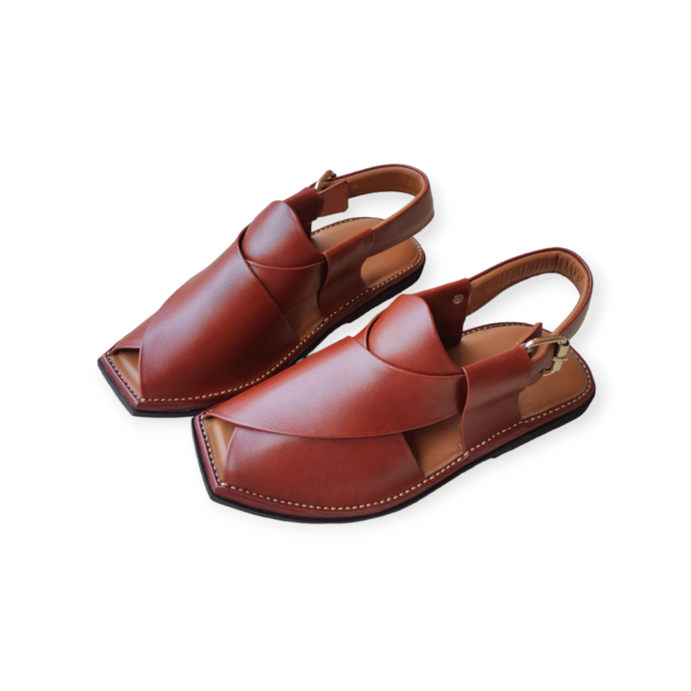 Upper Touch Red Peshawari Footwear