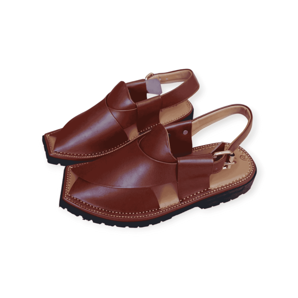 Vibram Sole Red Kaptaan Chappal